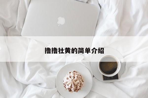 撸撸社黄的简单介绍