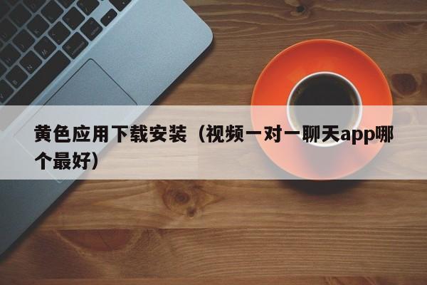 黄色应用下载安装(视频一对一聊天app哪个最好)