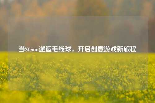 当Steam邂逅毛线球,开启创意游戏新旅程