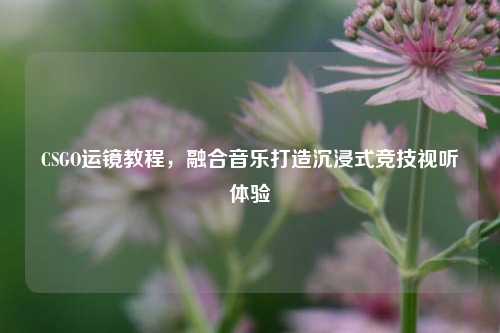 CSGO运镜教程,融合音乐打造沉浸式竞技视听体验
