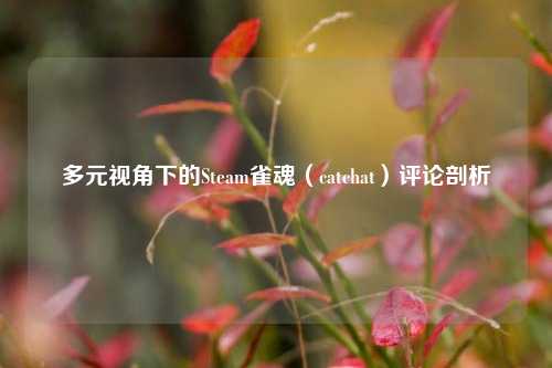 多元视角下的Steam雀魂(catchat)评论剖析