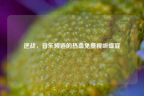 逆战,音乐频道的热血免费视听盛宴