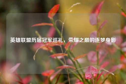 英雄联盟历届冠军巡礼,荣耀之巅的逐梦身影