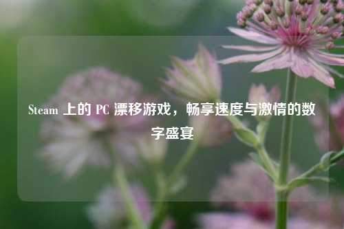 Steam 上的 PC 漂移游戏,畅享速度与***的数字盛宴
