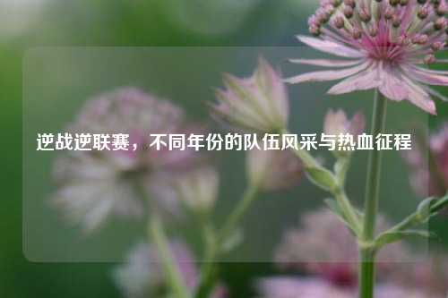 逆战逆联赛,不同年份的队伍风采与热血征程