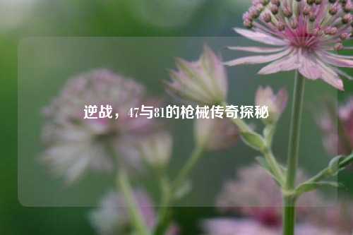 逆战，47与81的枪械传奇探秘