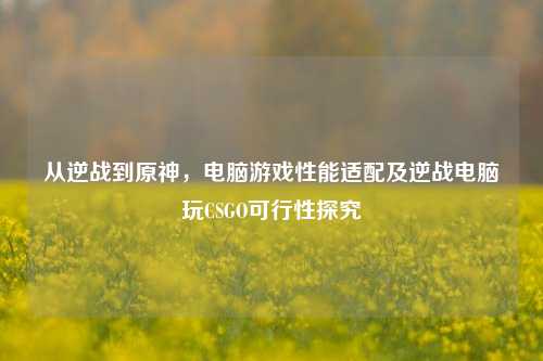从逆战到原神,电脑游戏性能适配及逆战电脑玩CSGO可行性探究