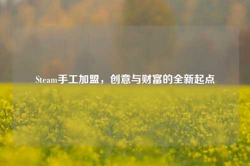 Steam手工加盟,创意与财富的全新起点